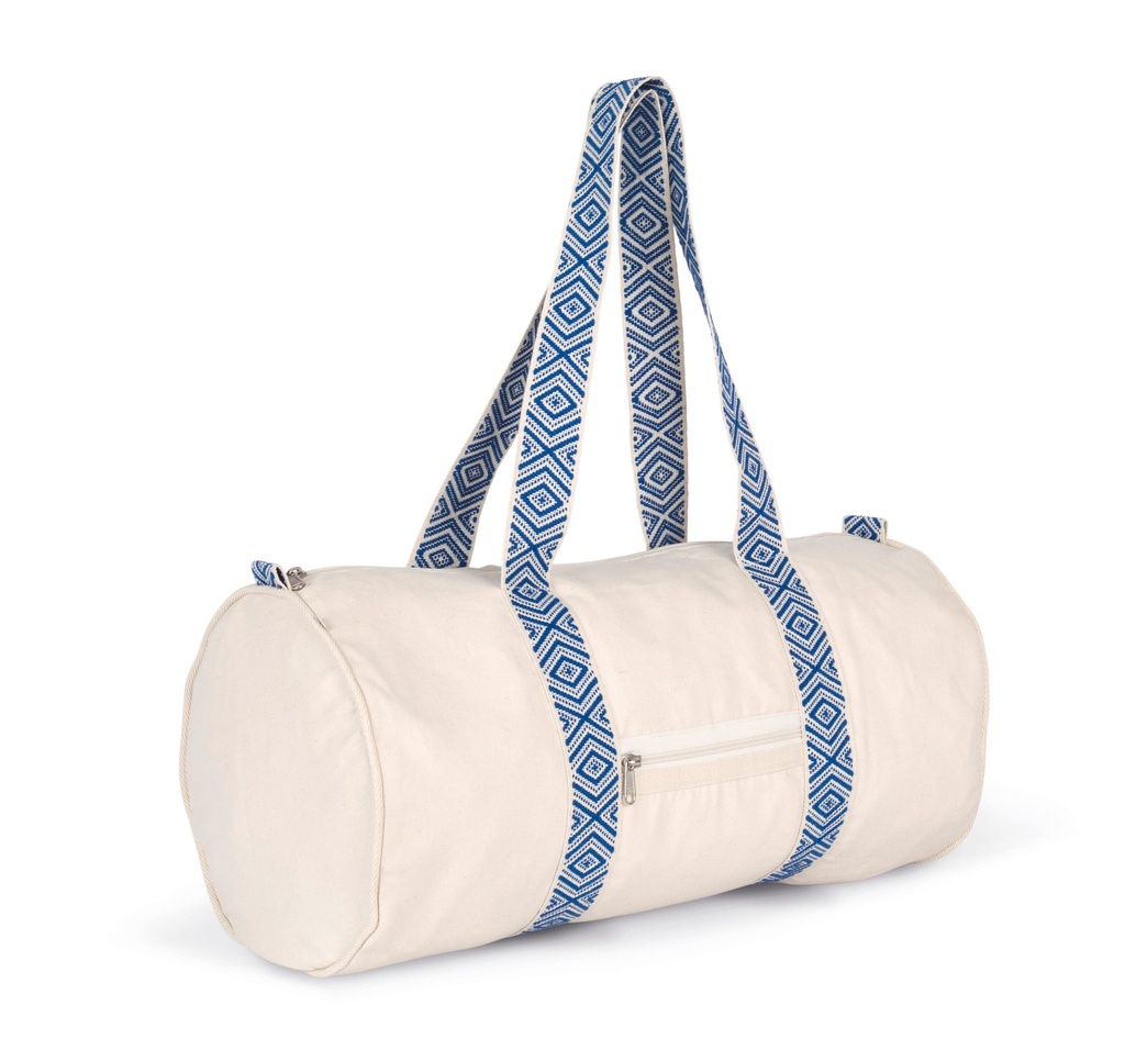 [KINS101-BlackNight_EthnicBlack-OneSize] KINS101 - Sac polochon écoresponsable - BlackNight_EthnicBlack