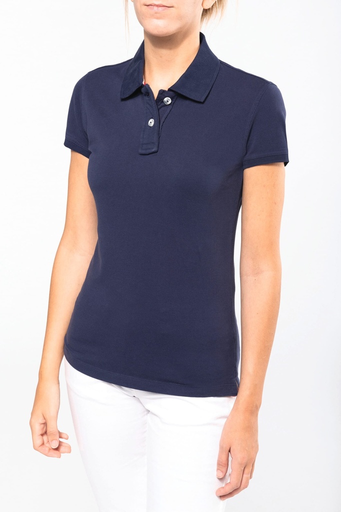 [KV2201-VintageGrey-XS] KV2201 - Polo manches courtes femme - VintageGrey (XS)