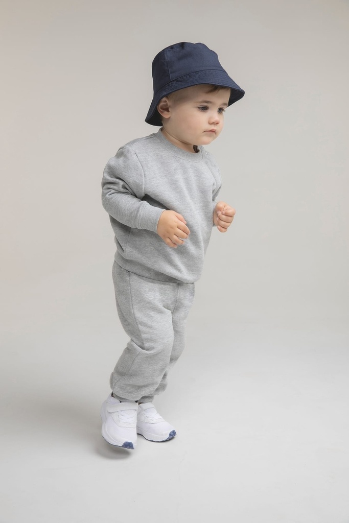 [LW092-White-6/12M] LW092 - Bob bébé - White (6/12M)