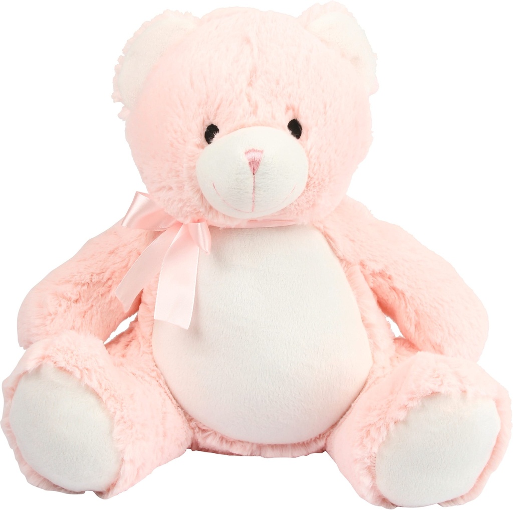 MM556 - Peluche zippée Ourson - BabyBlue