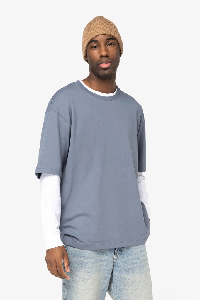 [NS301-Greenfield-XS] NS301 - T-shirt écoresponsable oversize homme  - Greenfield (XS)