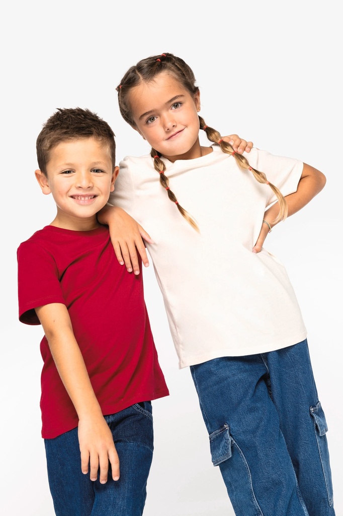 [NS307-RaspberrySorbet-12/14ans] NS307 - T-shirt écoresponsable enfant - RaspberrySorbet (12/14 ANS)