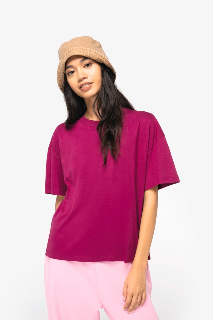 [NS313-Parma-S/M] NS313 - T-shirt écoresponsable oversize femme - Parma (S/M)