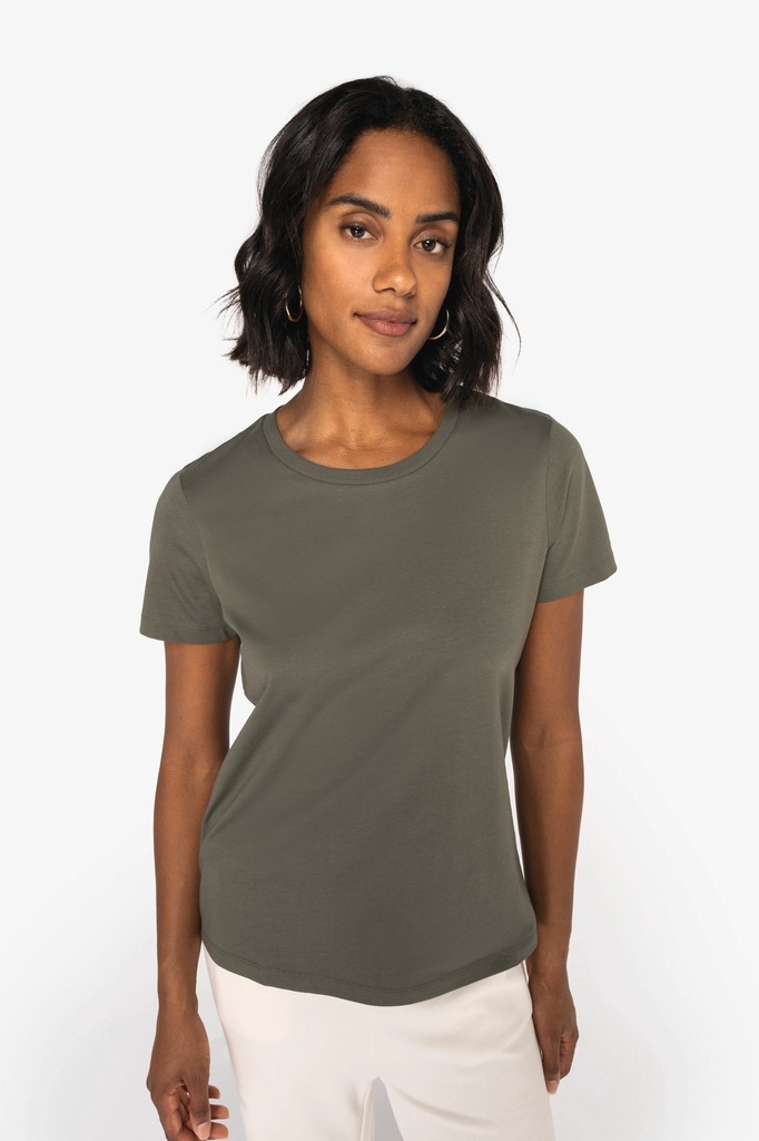 [NS324-RaspberrySorbet-XS] NS324 - T-shirt écoresponsable femme - RaspberrySorbet (XS)