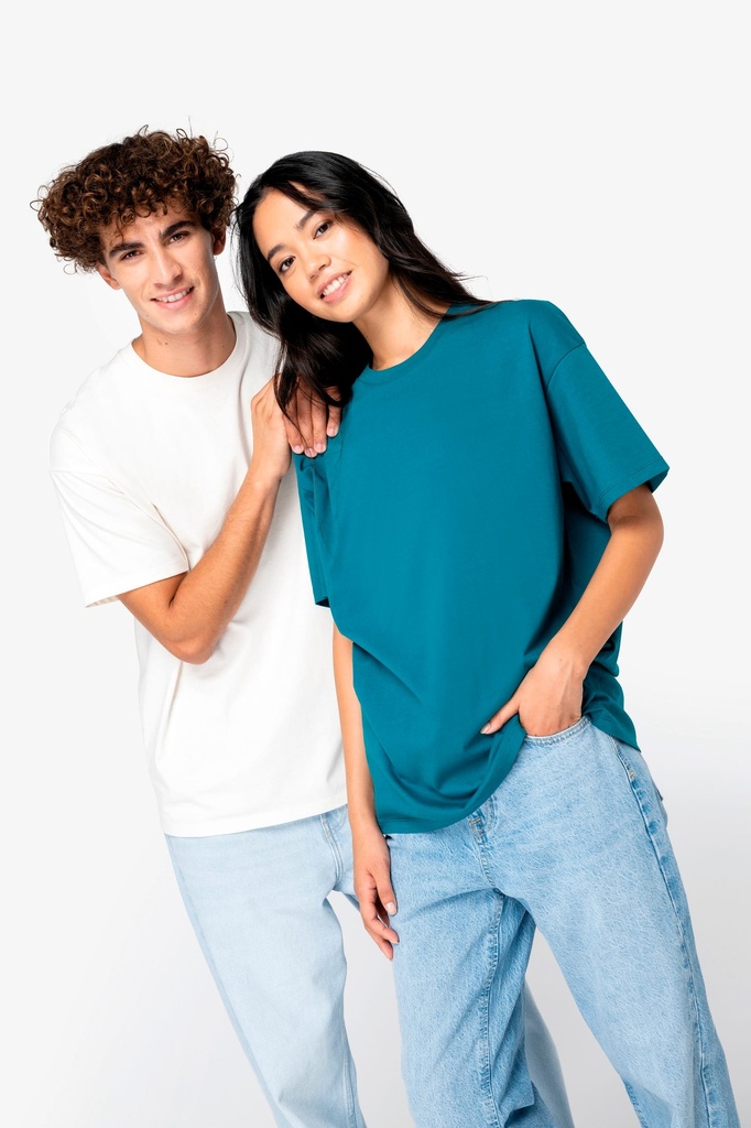 [NS330-WetSand-2XS] NS330 - T-shirt écoresponsable à épaules tombantes unisexe - WetSand (2XS)