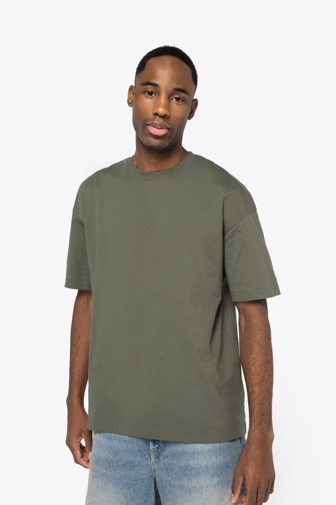 [NS332-Aquamarine-2XS] NS332 - T-shirt écoresponsable oversize homme - Aquamarine (2XS)