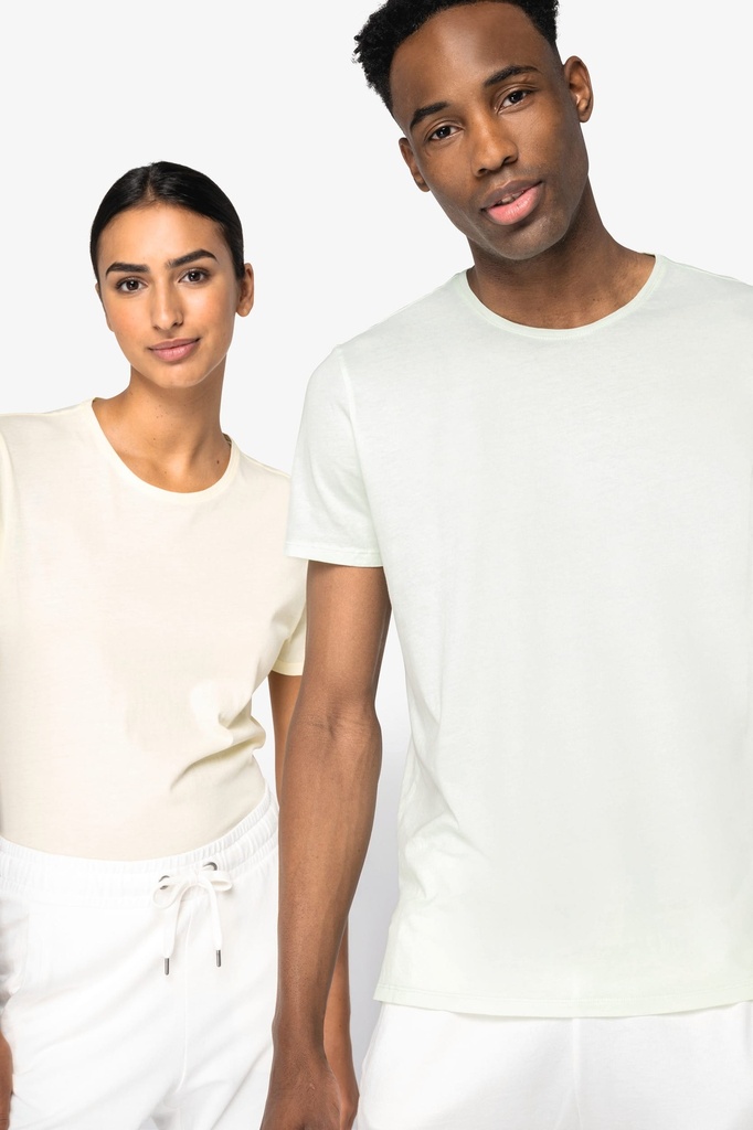 [NS337-WashedLemonCitrus-XS] NS337 - T-shirt écoresponsable délavé unisexe - WashedLemonCitrus (XS)