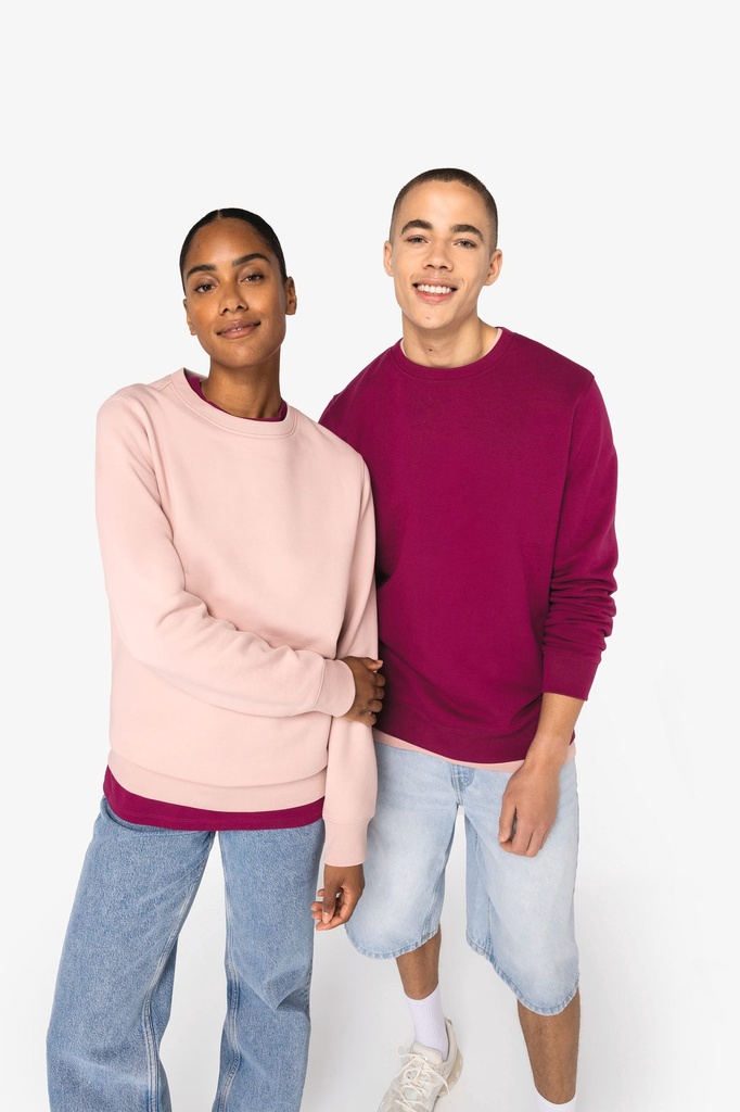 [NS400-PeacockBlue-2XS] NS400 - Sweat-shirt écoresponsable à col rond unisexe  - PeacockBlue (2XS)