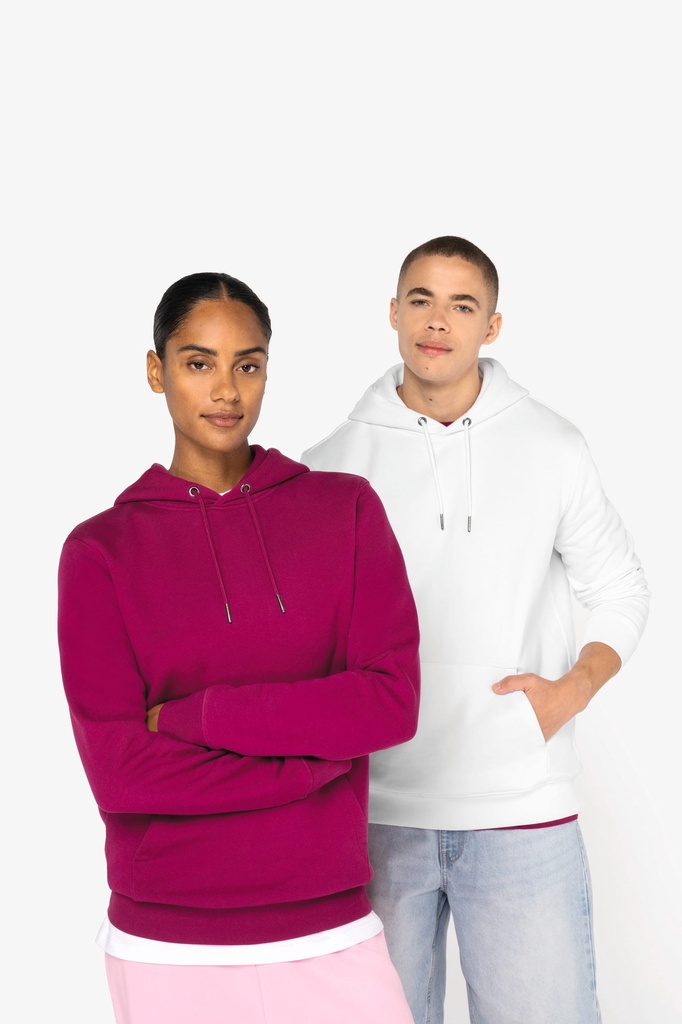 [NS401-NavyBlueHeather-2XS] NS401 - Sweat-shirt écoresponsable à capuche unisexe - NavyBlueHeather (2XS)