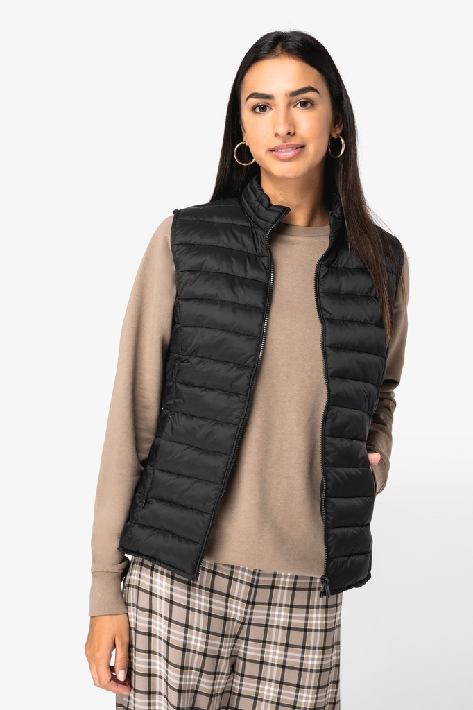 [NS6006-HibiscusRed-XS] NS6006 - Bodywarmer écoresponsable léger femme  - HibiscusRed (XS)