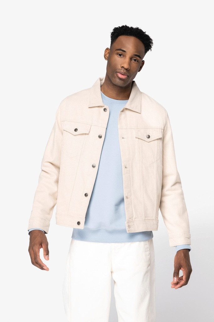 NS606 - Veste écoresponsable en chanvre homme  - RawNatural