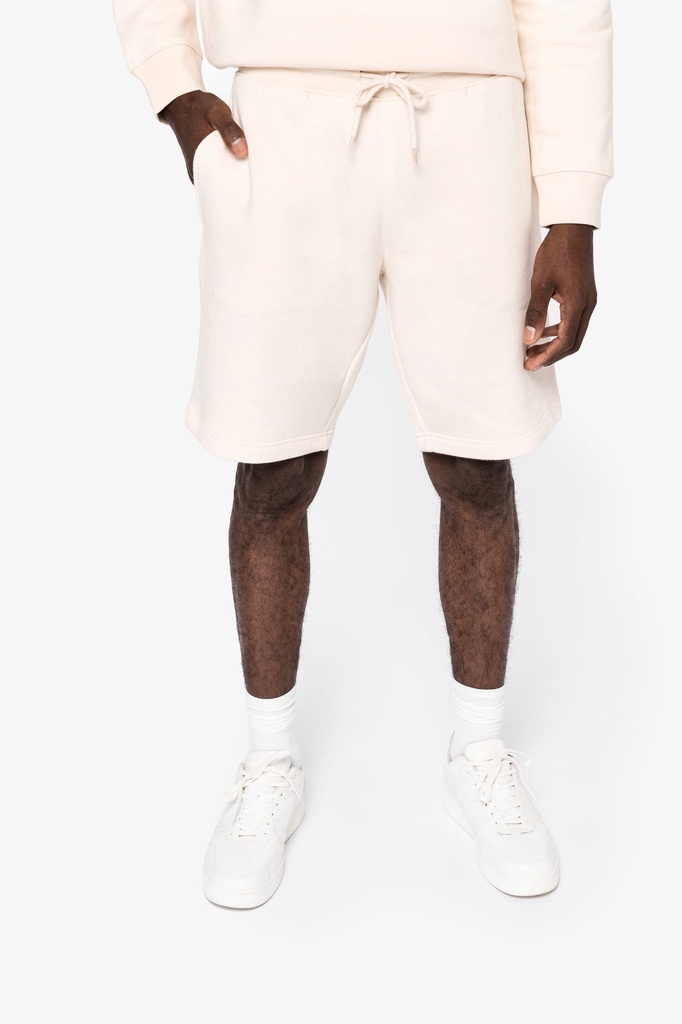 [NS701-RawNatural-XS] NS701 - Bermuda écoresponsable homme  - RawNatural (XS)