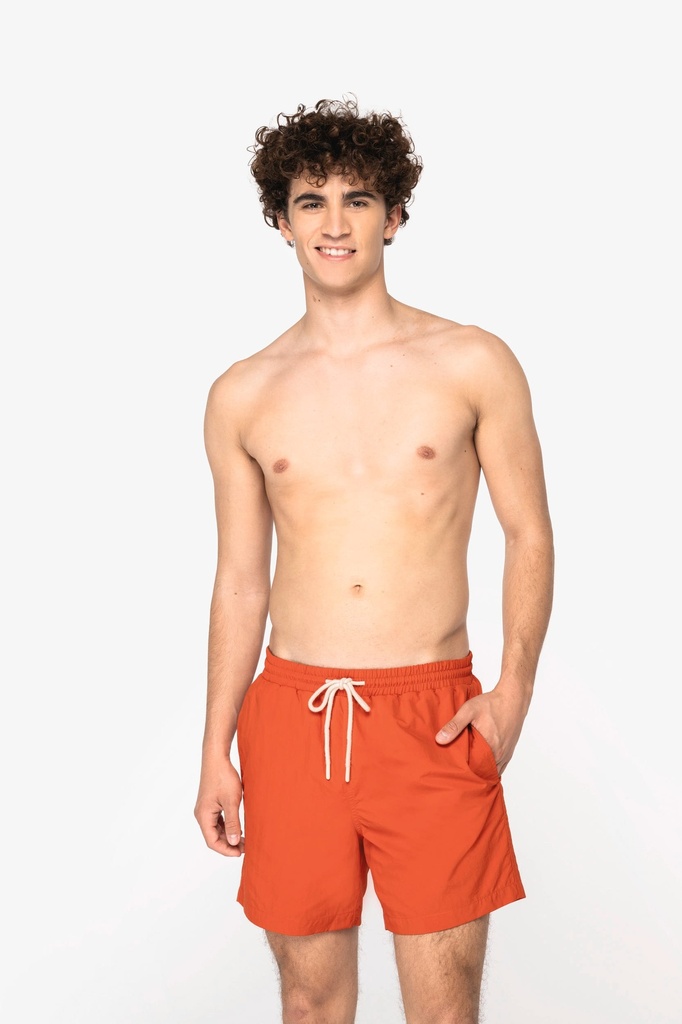 [NS706-NavyBlue-XS] NS706 - Short de bain écoresponsable homme - NavyBlue (XS)