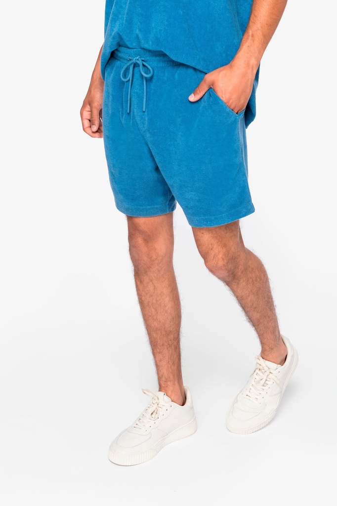 [NS727-IronGrey-XS] NS727 - Short écoresponsable en éponge homme  - IronGrey (XS)
