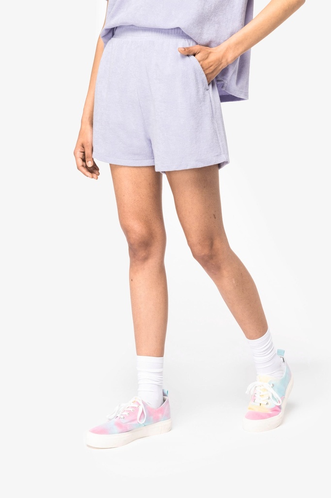 [NS728-Parma-XS] NS728 - Short écoresponsable en éponge femme  - Parma (XS)