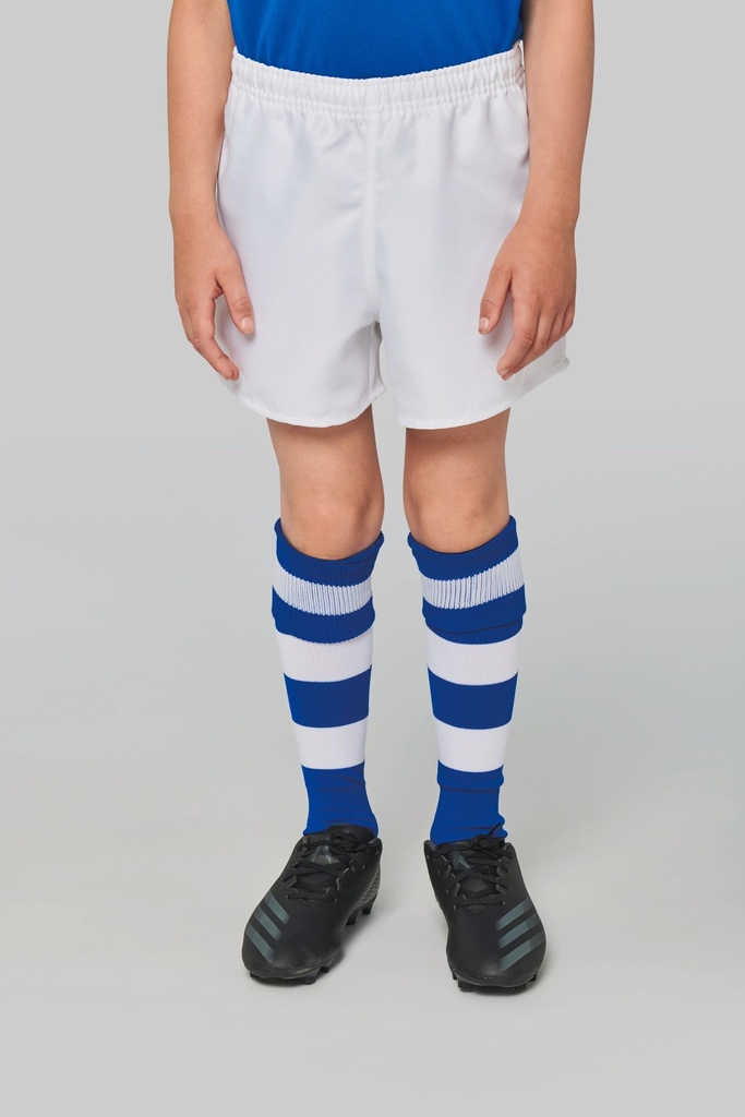 [PA137-SportyRoyalBlue-12/14ans] PA137 - Short de rugby enfant - SportyRoyalBlue (12/14 ANS)