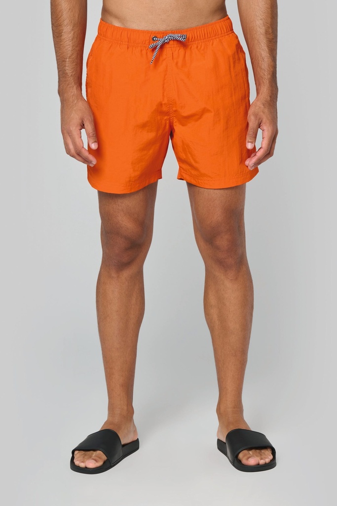 [PA168-Black-XS] PA168 - Short de bain - Black (XS)