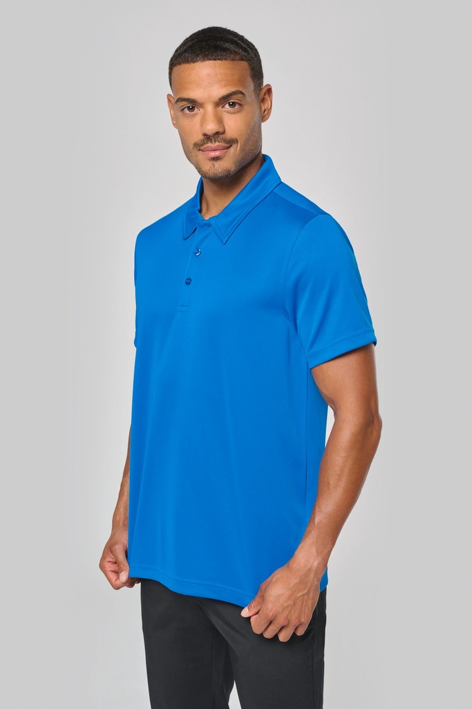 [PA482-Navy-XS] PA482 - Polo sport manches courtes - Navy (XS)