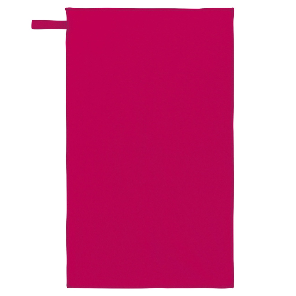 [PA580-Red-OneSize] PA580 - Serviette sport microfibre - 110 x 180 cm - Red