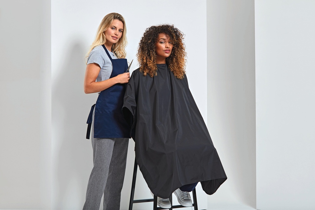 PR116 - Blouse de salon imperméable - Black