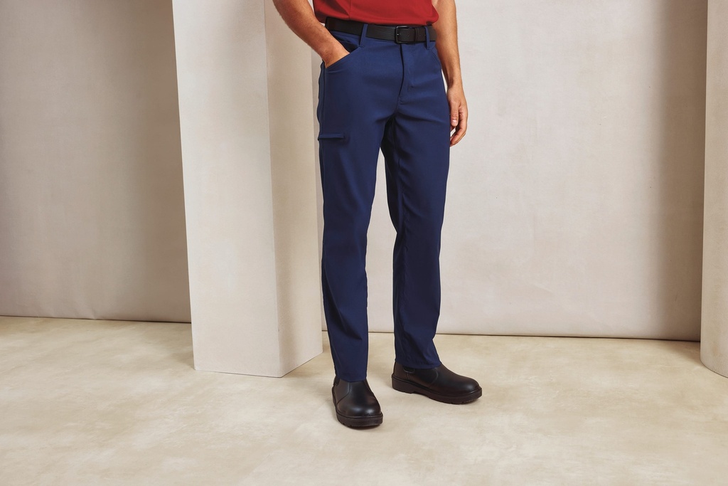PR566 - Pantalon ADAPT Stretchchecker - Black