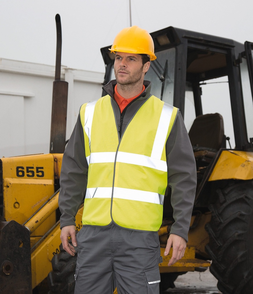 [R201X-FluorescentOrange-S/M] R201X - Gilet de sécurité High Viz Motorway - FluorescentOrange (S/M)