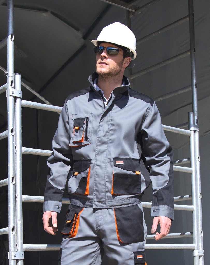 R316X - Veste Lite - Black_Grey_Orange