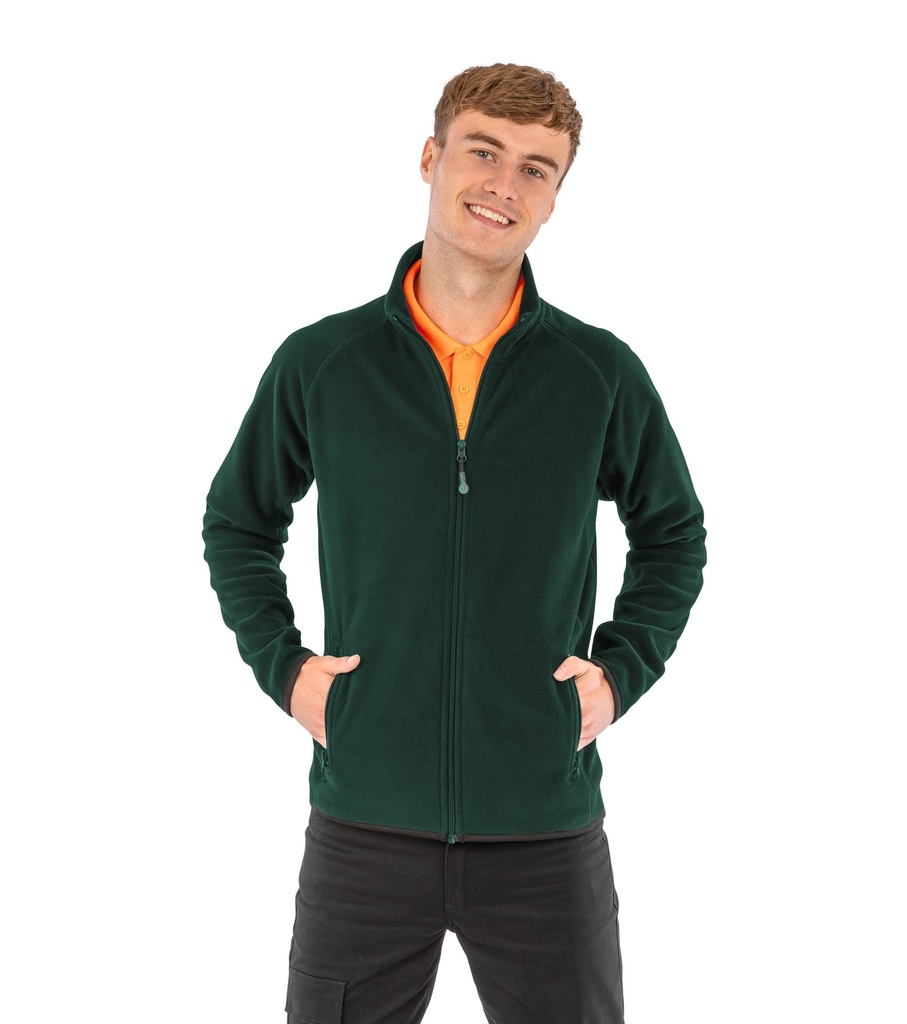 R903X - Veste polarthermique en polaire recyclée - Black
