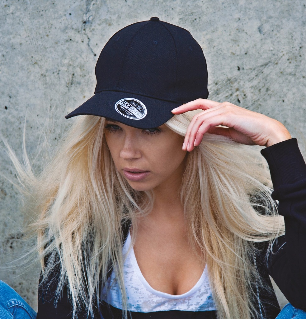 RC085X - Casquette Kansas flex - 6 panneaux - VividBlue