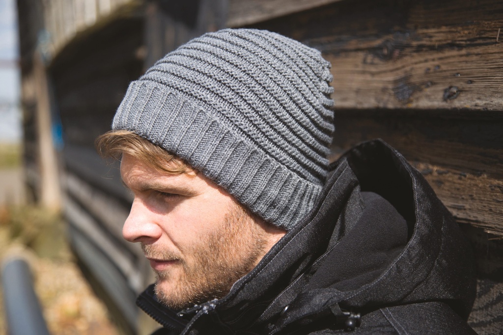 RC376X - Bonnet tressé - Grey