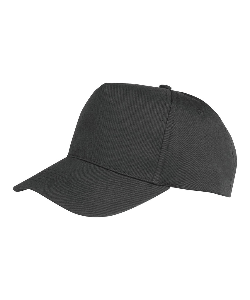 [RC984X-Red-OneSize] RC984X - Casquette recyclée 5 panneaux - Red