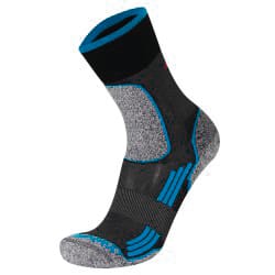 RY1066 - Chaussettes l'increvable No limit walk - BLACK_TURQUOISE