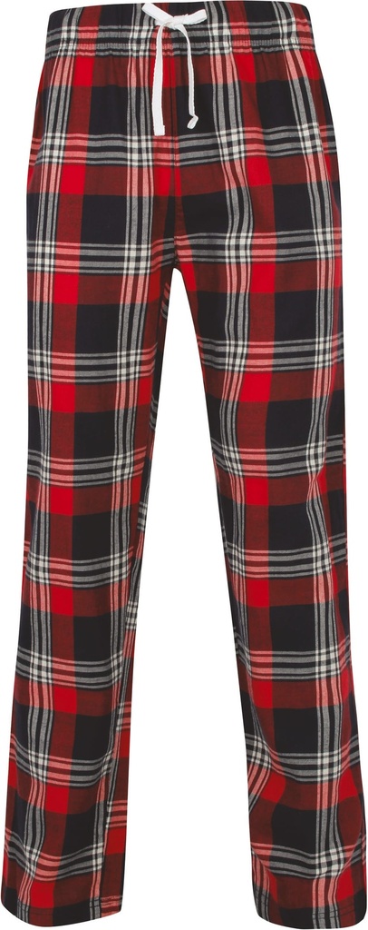 SFM083 - Pantalon homme à motif tartan - Red_NavyCheck