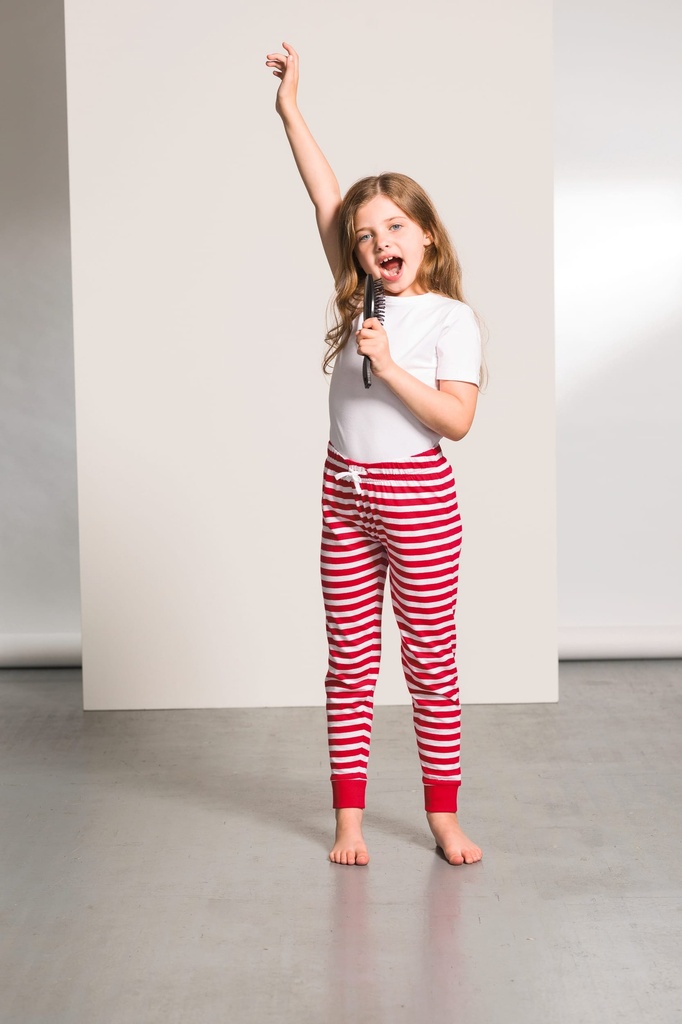 SM085 - Pantalon de pyjama enfant - Navy_White
