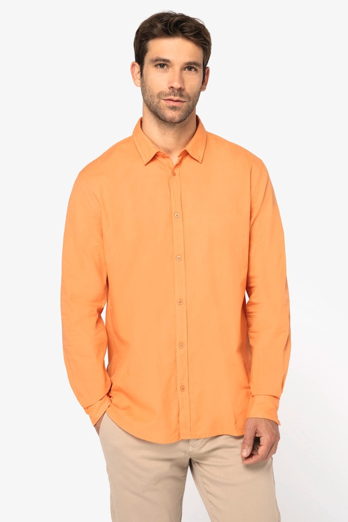 [SP506IC-SweetPomelo-S] SP506IC - Chemise écoresponsable homme  - SweetPomelo (S)
