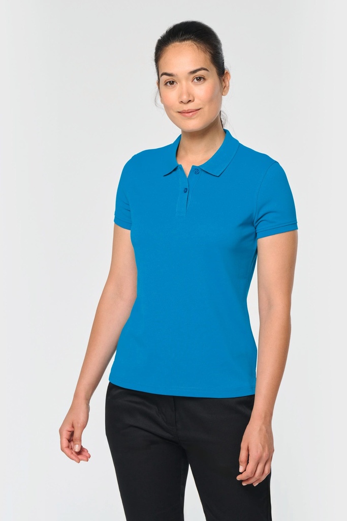 [WK275-Yellow-XS] WK275 - Polo manches courtes femme - Yellow (XS)