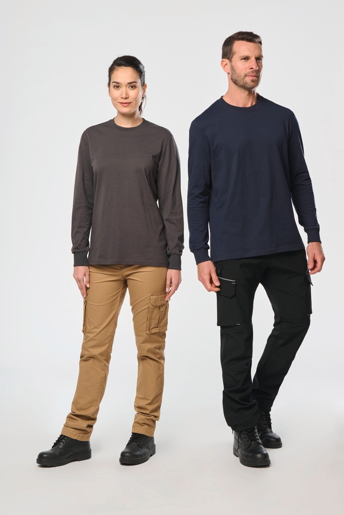 [WK303-RoyalBlue-2XS] WK303 - T-shirt écoresponsable manches longues unisexe - RoyalBlue (2XS)