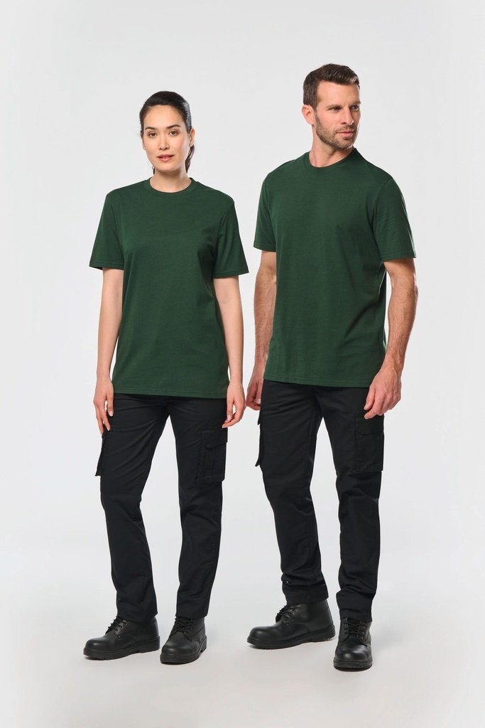 [WK305-Black-2XS] WK305 - T-shirt écoresponsable manches courtes unisexe - Black (2XS)