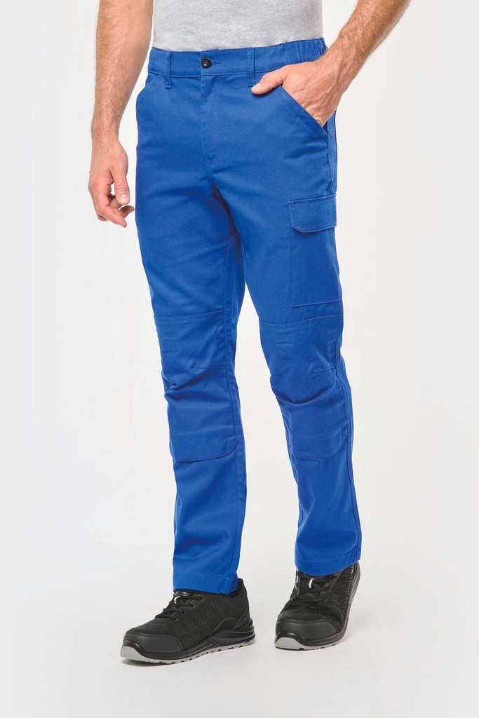 [WK740-RoyalBlue-44FR] WK740 - Pantalon de travail multipoches homme - RoyalBlue (44FR)