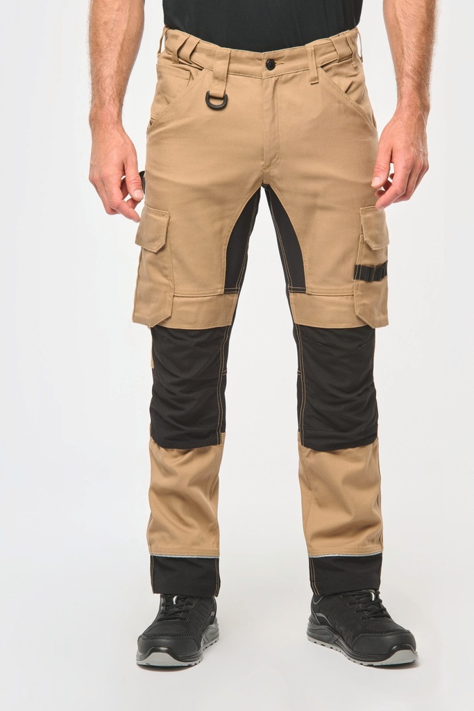 [WK743-Navy_Black-44FR] WK743 - Pantalon de travail performance recyclé homme - Navy_Black (44FR)