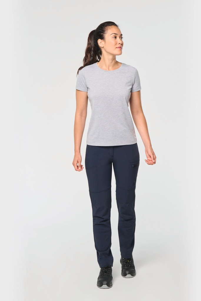 [WK745-Black-44FR] WK745 - Pantalon recyclé stretch femme - Black (44FR)