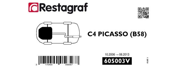 [A605003V] KIT CPSM C4 PICASSO (B58)