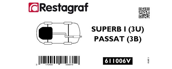 [A611006V] KIT CPSM PASSAT (3B) SUPERB I