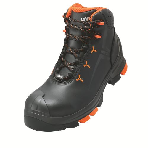 [6503.4-35] 65034 - uvex 2 Chaussure de sécurité S3  noir, orange Largeur 14 (35)