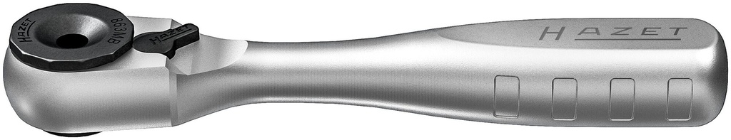 [863MB] HAZET - Cliquet réversible · acier massif · pour embouts-tournevis (bits)