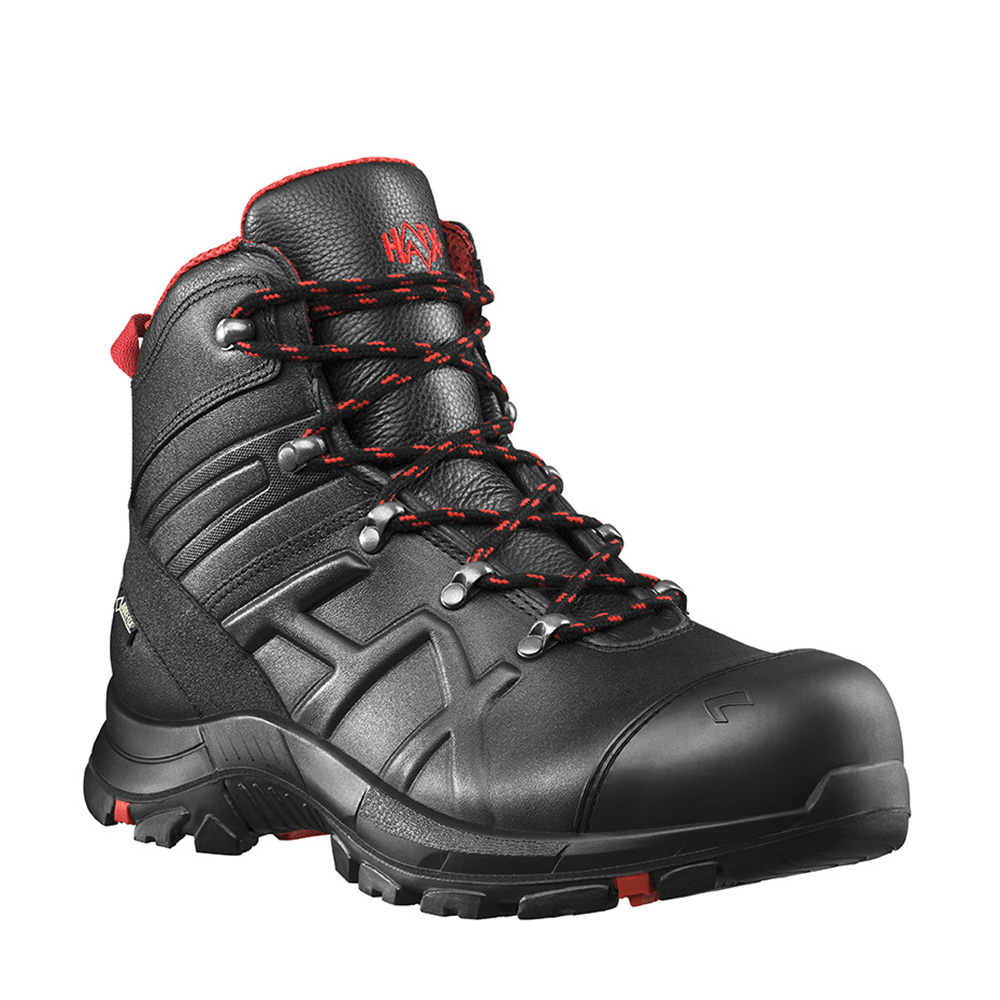SAFETY 54 MID|BLACK/RED|CE EN ISO 20345:2011 S3|HRO HI CI WR SRC HAIX