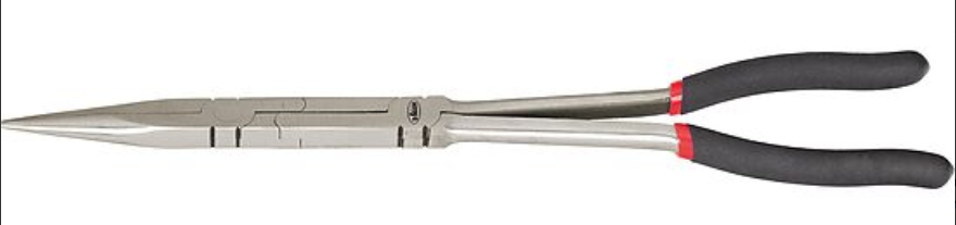 VIGOR - Pince demi-ronde avec double articulation