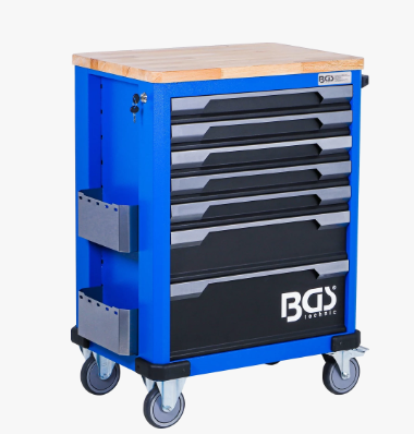 BGS - 4238 - Servante d'atelier 7 tiroirs vide