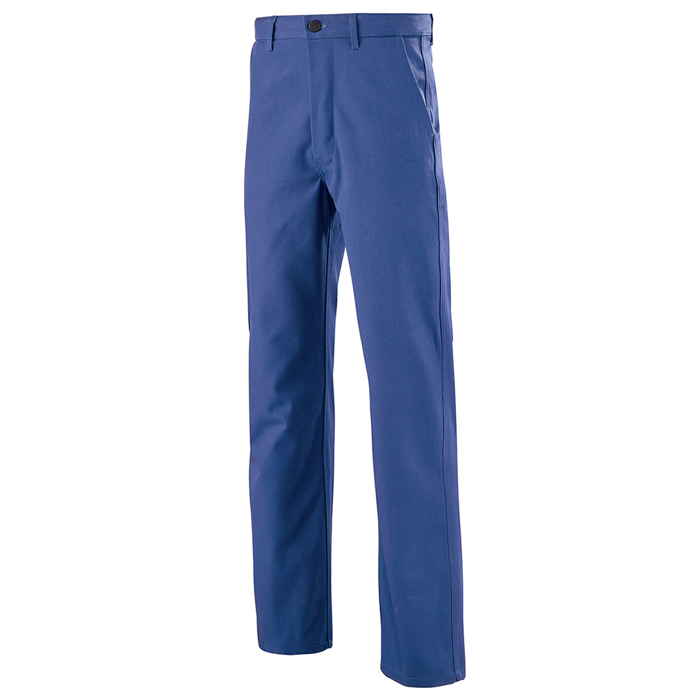 90279062 - PANTALON ESSENTIELS COTON - BLEU BUGATTI