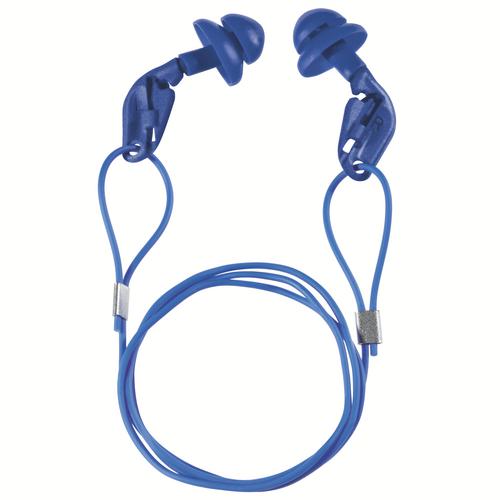 [2224.031] 2224031 - Bouchons d'oreille uvex xact-fit  bleu SNR 26 dB Pointures XL (Boîte de 50paires)